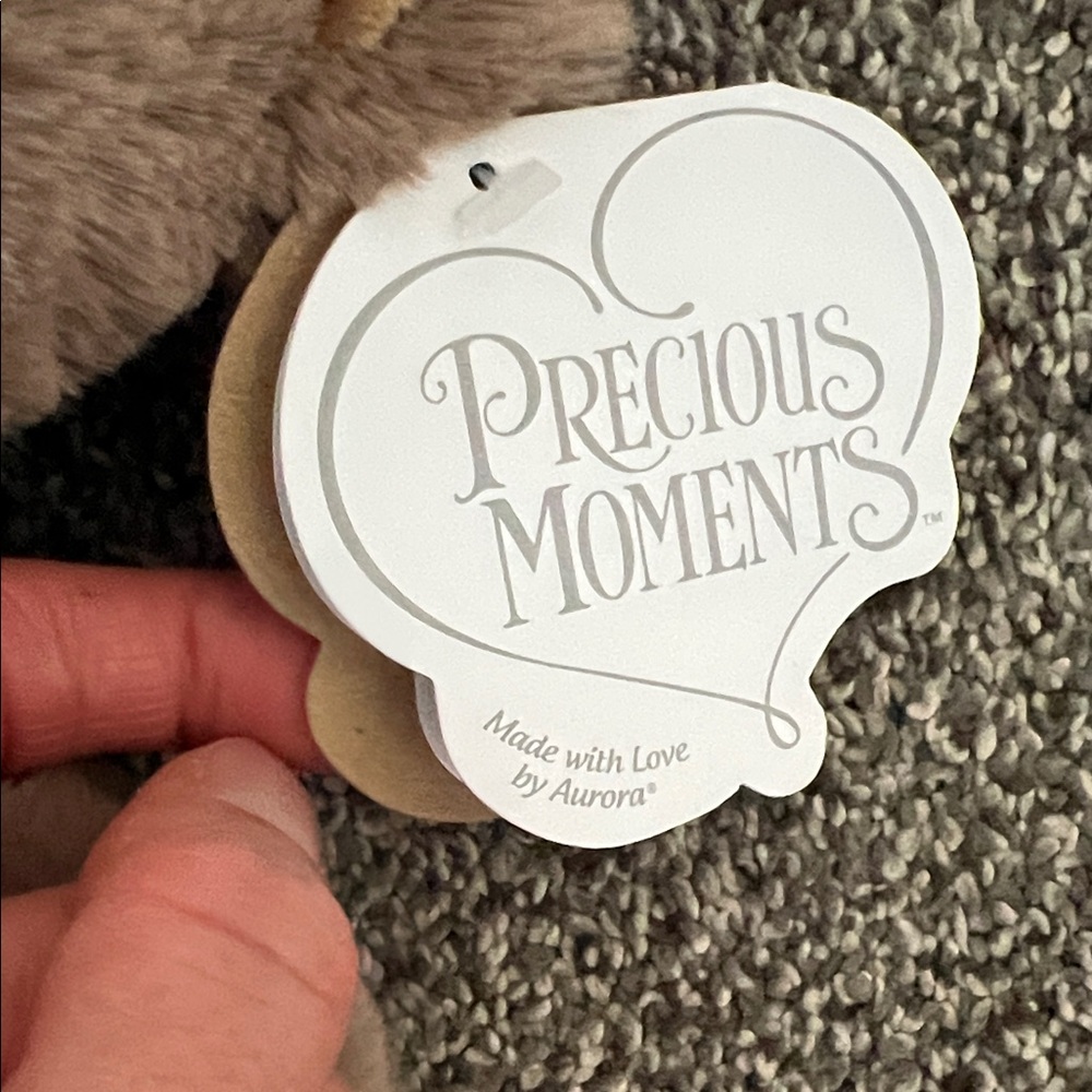 BNWT Precious Moments Barley Bear “Snuggle Me” super soft plush toy for baby! - Picture 4 of 9